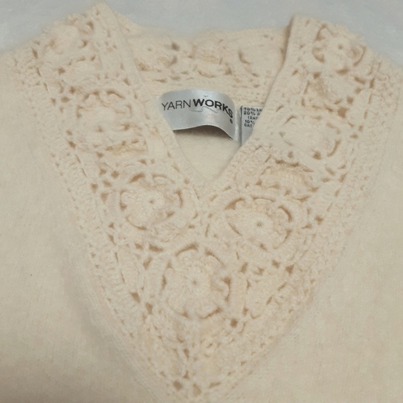 Lambswool Angora Sweater Womens - Picture 3 of 16